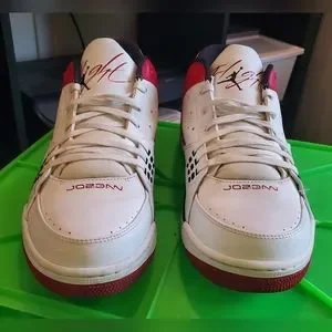 JORDAN SC-1 LOW ☆ White Black Red ☆ Y3 ☆ EUC ☆ Size 11.5 Mens Jordan SC-1 Low Red Grey for Sale | Authenticity Guaranteed  main image 4